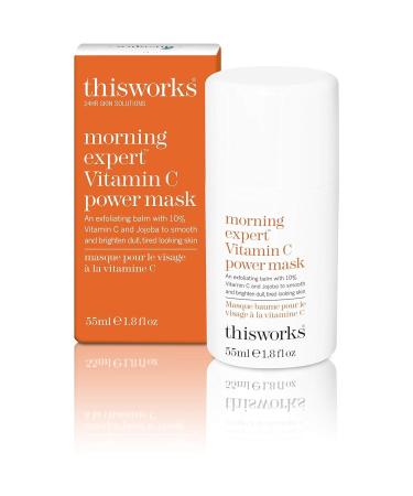 Shop This Works Morning Expert Vitamin C Power Mask 1.8 Oz - Brighten & Revitalize Your Skin | International Shipping Available - Buy Online on SooperMarket.com
