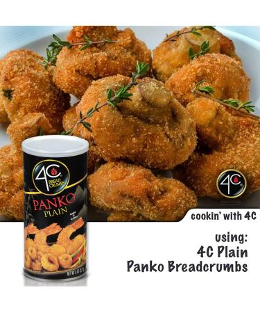 4C Premium Bread Crumbs Panko Plain 6 Pack - Regular & Gluten Free - Crispy Crunchy Value Pack - Buy Online on SooperMarket.com
