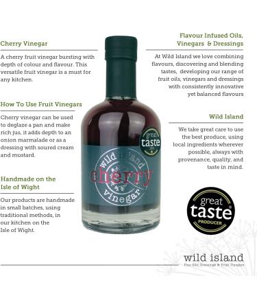 Wild Island Cherry Vinegar 250ml - Premium Quality Cherry Vinegar - Buy Online on SooperMarket.com