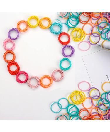 JOYOYO 240 Pcs Baby Hair Bands - 24 Colors Elastic Solid Color Girls Hair Bands - No Damage Rubber Bands for Thin Hair - Ponytail Decoration Fixer - Hair Accessories (Pack of 1) - Buy Online on SooperMarket.com