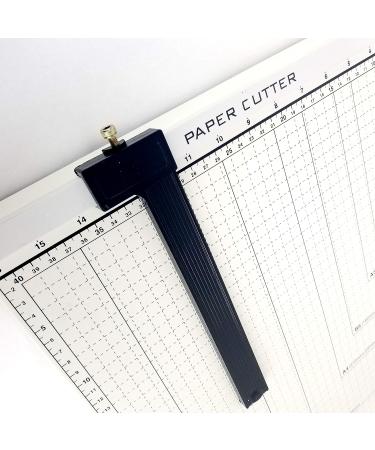 A4 Guillotine Paper Cutter with Metal Base  (12" x 10" inch top)  Paper Trimmer with Multi Sheet Capacity  Heavy Duty Blade for Photo Craft Cardstock  Large Paper Cutter for Home or Office - Buy Online on SooperMarket.com