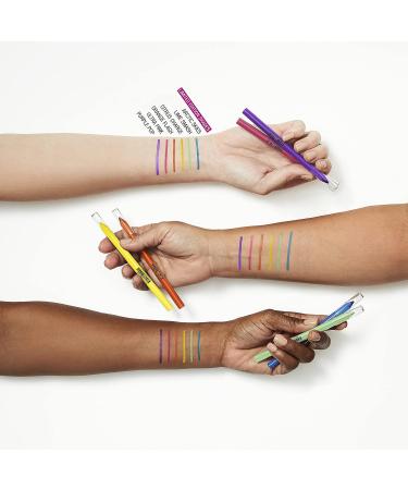 Maybelline Tattoo Studio Long-Lasting Sharpenable Eyeliner Pencil - Waterproof Gel Pigments - Orange Flash 0.04 oz - Buy Online on SooperMarket.com