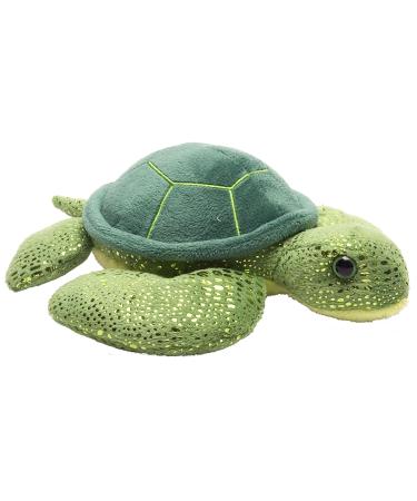 Wild Republic Hug Ems Sea Turtle Plush Stuffed Animal Plush Toy Gifts for Kids 7 Green Sea Turtle 18 cm Green Sea Turtle 18 cm