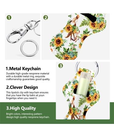 40Pcs Chapstick Holder Keychain with Metal Clip Cords - Lip Balm & Lipstick Tracker Safeguard - Buy Online on SooperMarket.com
