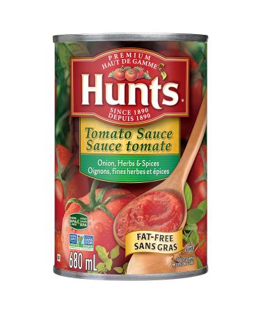 Hunt's Tomato Sauce with Onion Herbs and Spices 680 ml Pack of 12 680 ml (Pack of 12)