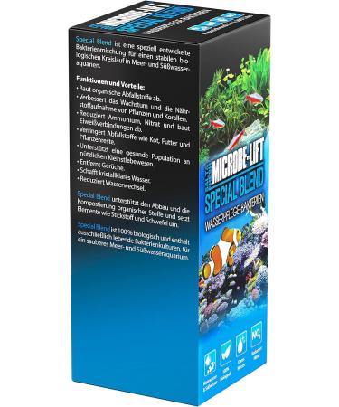 Microbe-Lift Special Blend 118ml - Effective Living Bacteria for Aquarium Water Cleaning | Reduces Organic Waste & Nitrate | Ideal for Freshwater & Saltwater Aquariums - Buy Online on SooperMarket.com