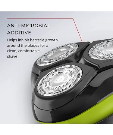 Remington Ultrastyle Rechargeable Rotary Shaver PR1320 - Black/Neon Green - Buy Online on SooperMarket.com