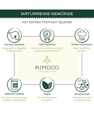 Rimoco N 907 Wasabi Powder - Authentic 100% Wasabia Japonica | Finely Ground Wasabi for Paste | Elegant 40g Spice Jar with Aromadeckel - Buy Online on SooperMarket.com