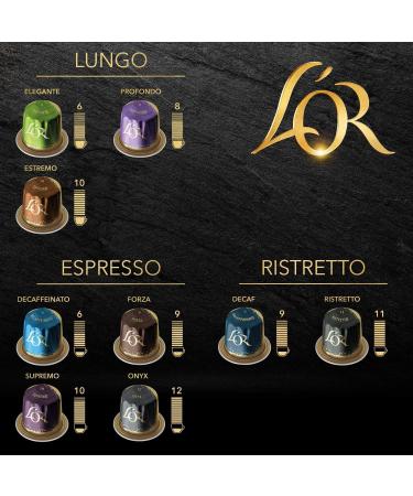 L'OR Espresso Supremo Coffee Pods Nespresso Compatible Aluminium Capsules Intensity 10 (Pack of 10 Total 200 Pods) - Buy Online on SooperMarket.com