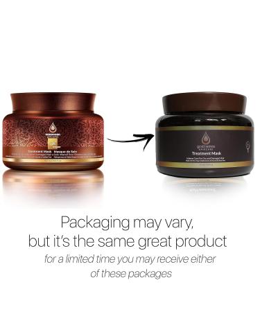 Moroccan Gold Series Deep Hydrating Argan Oil Hair Mask 18.6oz - Sulfate Free Hair Repair Treatment for Dry, Damaged, Color Treated, and Curly Hair - Enriched with Keratin - Natural Formula - Buy Online on SooperMarket.com