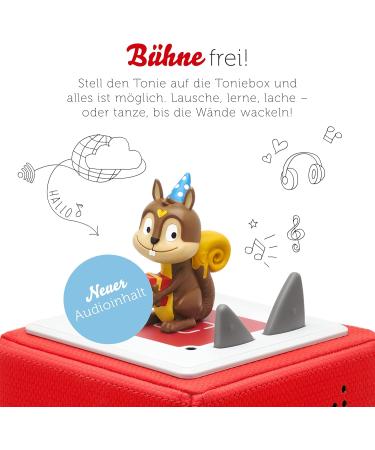 Tonies Hearing Characters for Toniebox - 60 Min of Favorite Children's Birthday Songs & More for Ages 3+ - Buy Online on SooperMarket.com