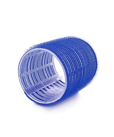 Ponik's - hair roller curlers curlers self -adhering set hair scooter 6 pieces hair rolls curly curls 51 mm jumbo size hair curlers even handle curl - blue 6 pieces (1 Pack) blue (51mm)