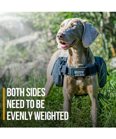 OneTigris Dog Pack for Hiking Camping Travelling Dog Backpack for Hiking Nylon Dog Harness Backpack with Side Pockets for Medium and Small Dogs L Black - Buy Online on SooperMarket.com
