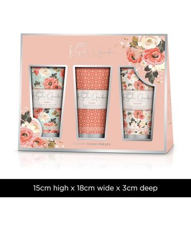 Baylis & Harding Royale Garden Peach Peony & Jasmine Luxury Hand Treats Gift Set - Vegan Friendly - Buy Online on SooperMarket.com