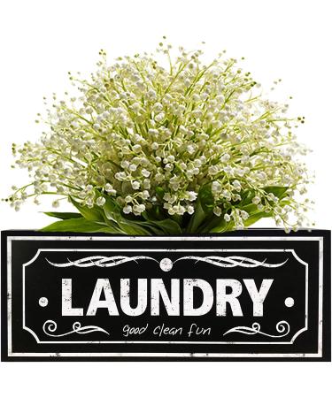 UCUDI Laundry Softener Dispenser Cover & Dryer Sheets Holder Wall Art Decor - Black - Buy Online on SooperMarket.com