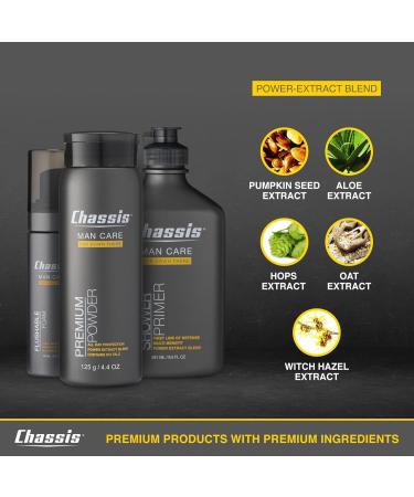 Ultimate Chassis Gift Set: Flushable Foam Premium Body Powder Body Wash & Wipes - Perfect for Men - Buy Online on SooperMarket.com