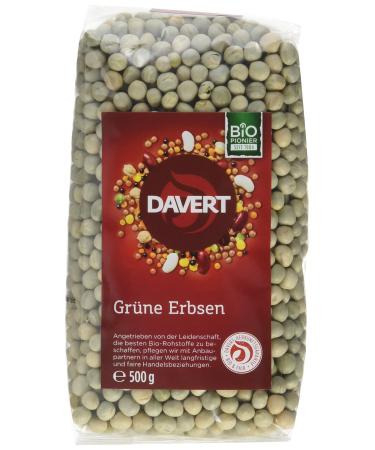 Davert peas green pack of 4 (4 x 500 g)