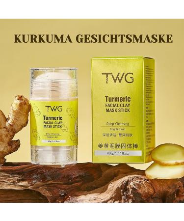 Dead Sea Mask Deep Cleansing Face Mask Skin Care Improve Blackheads Acne Dark Spots Even Skin Tone Face Mask Control Oil Refining Pores (Turmeric) - Buy Online on SooperMarket.com