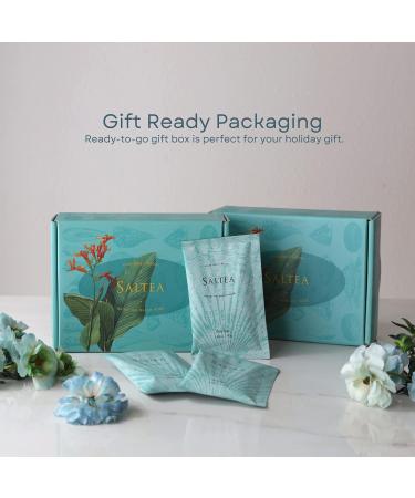 Luxury Spa Bath Salts for Soothing Bubble Bath - Set of 10 Packets (Vetiver) - Buy Online on SooperMarket.com
