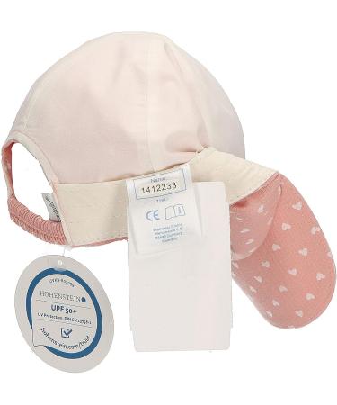 Sterntaler Girls Baseball Cap - Heart Design Pale Pink 53 | Buy Internationally - Buy Online on SooperMarket.com