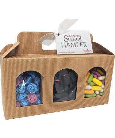 Liquorice Hamper Box - Perfect Sweet Gift for Easter Mother's Day Birthdays Father's Day Christmas - Buy Online on SooperMarket.com