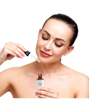 100% Pure Algae Oil - Unrefined Cold-Pressed for Face Skin Nails & Hair | Reduces Breakage Scars from Psoriasis Eczema & Acne - International Shipping Available - Buy Online on SooperMarket.com