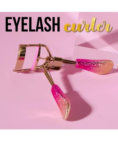 Buy Expressions Eyelash Curler - Ombre Metallic Pink Gold | Precision & Comfort Grip Lash Curler for Effortless Lifting | International Shipping Available - Buy Online on SooperMarket.com