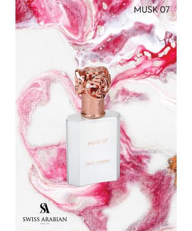 Swiss Arabian Musk 07 - Luxury Products From Dubai - Long Lasting And Addictive Personal EDP Spray Fragrance - A Seductive Signature Aroma - 1.7 Oz - Buy Online on SooperMarket.com