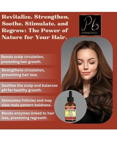 Organic Castor Oil Scalp Treatment - Rosemary Biotin & Mint for Hair Growth & Strength - 4 fl oz | Nourish & Reduce Hair Loss - Buy Online on SooperMarket.com