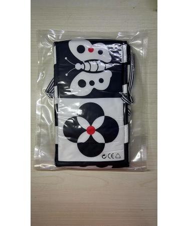 YOGINGO Black and White High Contrast Sensory Toys for Babies | Engaging Baby Mirror | International Shipping - Buy Online on SooperMarket.com