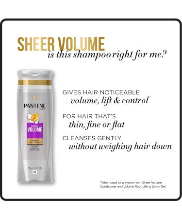 Pantene Pro-V Sheer Volume Shampoo & Conditioner Set - 375ml + 355ml - Buy Online on SooperMarket.com