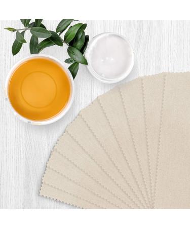 Whaline Natural Muslin Wax Strips - 100 Pre-Cut Cotton Strips for Body & Facial Hair Removal - Large Waxing Strips for Women & Men - Arms, Legs - 2.8 x 7.9 Inch - Buy Online on SooperMarket.com