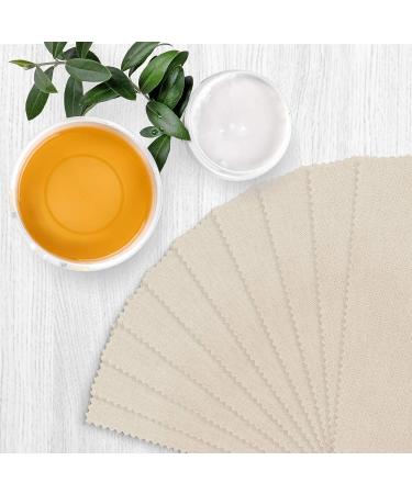 Whaline 200Pcs Natural Muslin Epilating Wax Strips for Face & Body Hair Removal - Precut Cotton Cloth Waxing Strips for Women & Men - 7.9 x 2.8 Inch Large Strips - Buy Online on SooperMarket.com