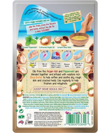 7th Heaven Soften Sock Masque - Moisturizing Foot Treatment | 1 Pair - Buy Online on SooperMarket.com