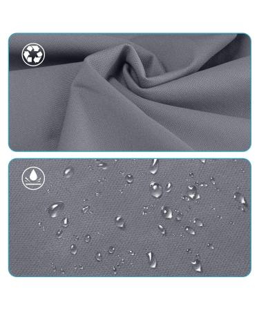 Teamoy 2 Pack Pail Liner for Cloth Diapers Reusable Diaper Pail Bag with Elastic Band and Drawstring Fits for 13.2 Gallon Trash Can and Diaper Pails Gray Gray+Gray - Buy Online on SooperMarket.com