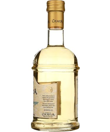Colavita White Balsamic Vinegar 17 Fl Oz (Pack of 6) - Premium Quality Italian Vinegar - Buy Online on SooperMarket.com