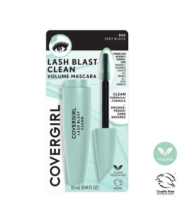 COVERGIRL Lash Blast Clean Volume Mascara - Very Black, 0.44 Fl Oz - Pack of 1 - Buy Online on SooperMarket.com