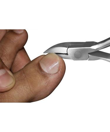 Professional Toe Nail Clipper for Ingrown & Thick Toenails - Surgical Stainless Steel Nipper for Seniors - Buy Online on SooperMarket.com