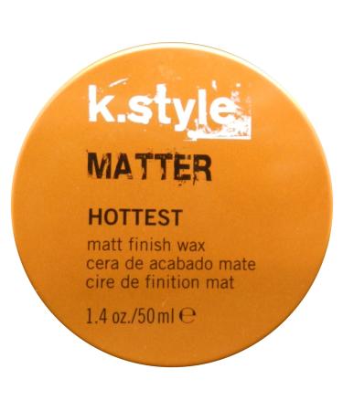 Lakme K.Style Matter Hottest Matt Finish Wax | Matt Effect and Flexible Hold | Hold Factor 3/5 (1.4 Ounce)