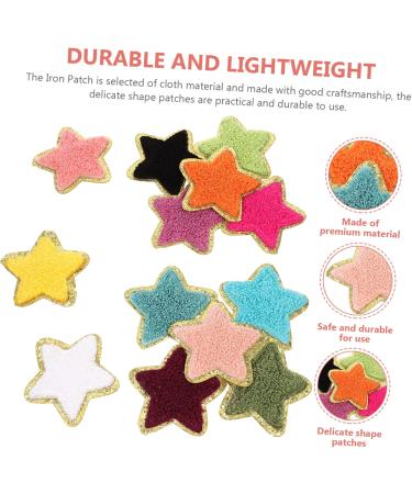 EXCEART 13pcs Clothing Accessories Embroidered Hat Sew on Patch Adorable Clothes Patches Multicolor Commoner - Buy Online on SooperMarket.com
