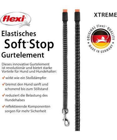 Flexi XT00T3-251-OR Xtreme XS 3m Orange Leash - Durable & Lightweight for Small Dogs | International Shipping - Buy Online on SooperMarket.com