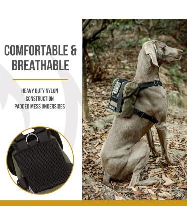 OneTigris Eureka Small Dog Backpack - Hiking Backpack with Poop Bag Dispenser for Small Dogs - Green - Buy Online on SooperMarket.com