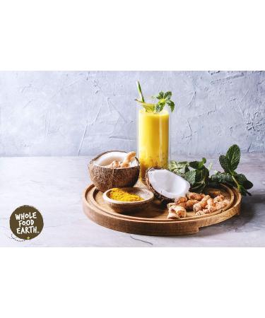 Wholefood Earth Turmeric Powder 1kg - Vegan, GMO Free, Rich in Curcumin - Buy Online on SooperMarket.com