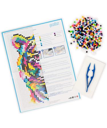 Perler Rainbow Tiger Fuse Bead Kit - 3503pc | 11'' Pattern Set - Buy Online on SooperMarket.com