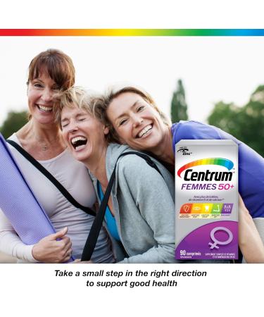 Centrum Adult Select Essentials Multivitamins for Men & Women 50 Plus & Women 50 Plus Multivitamins/Minerals Supplement for Women 50+ 90 Tablets (Packaging May Vary) - Buy Online on SooperMarket.com