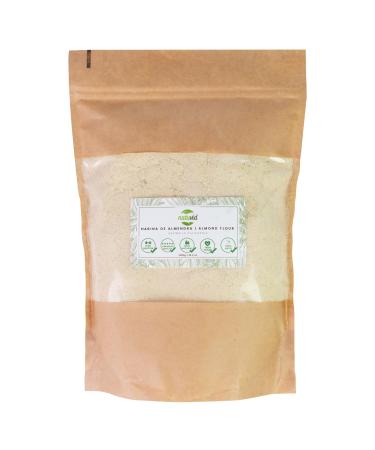 Natuvid almond flour | GOURMET | 100% natural | Keto diet friendly | 1kg | Vegan | Ground almonds | Spanish production