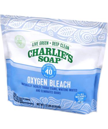 Charlie's Soap Biodegradable Oxygen Bleach 1.3 lbs - 2 Pack - Buy Online on SooperMarket.com