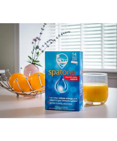 Nelsons Spatone 100% Natural Iron Supplement - 14 Sachets for Ages 2 - Buy Online on SooperMarket.com