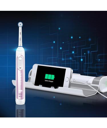 Oral-B Genius 8000 Electric Toothbrush - Bluetooth Connectivity - Sakura Pink - Buy Online on SooperMarket.com