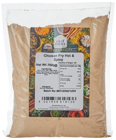Old India Chicken Fry Hot & Spicy 750g 750 g